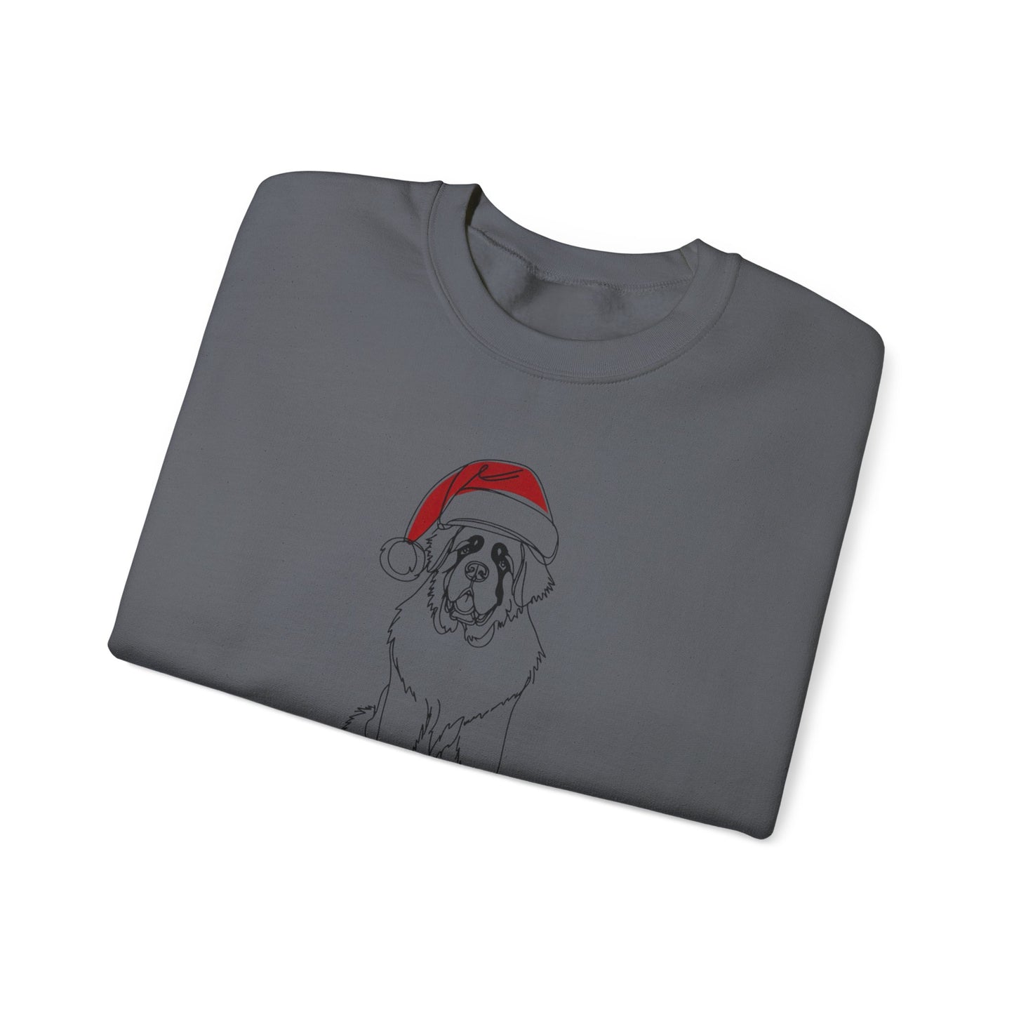 Saint Bernard Christmas Sweatshirt