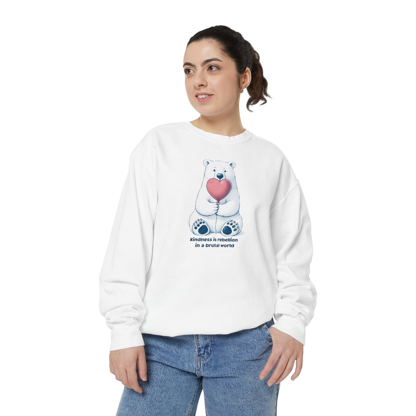 Kindness Rebellion Heritage Sweatshirt | Polar Den Edition