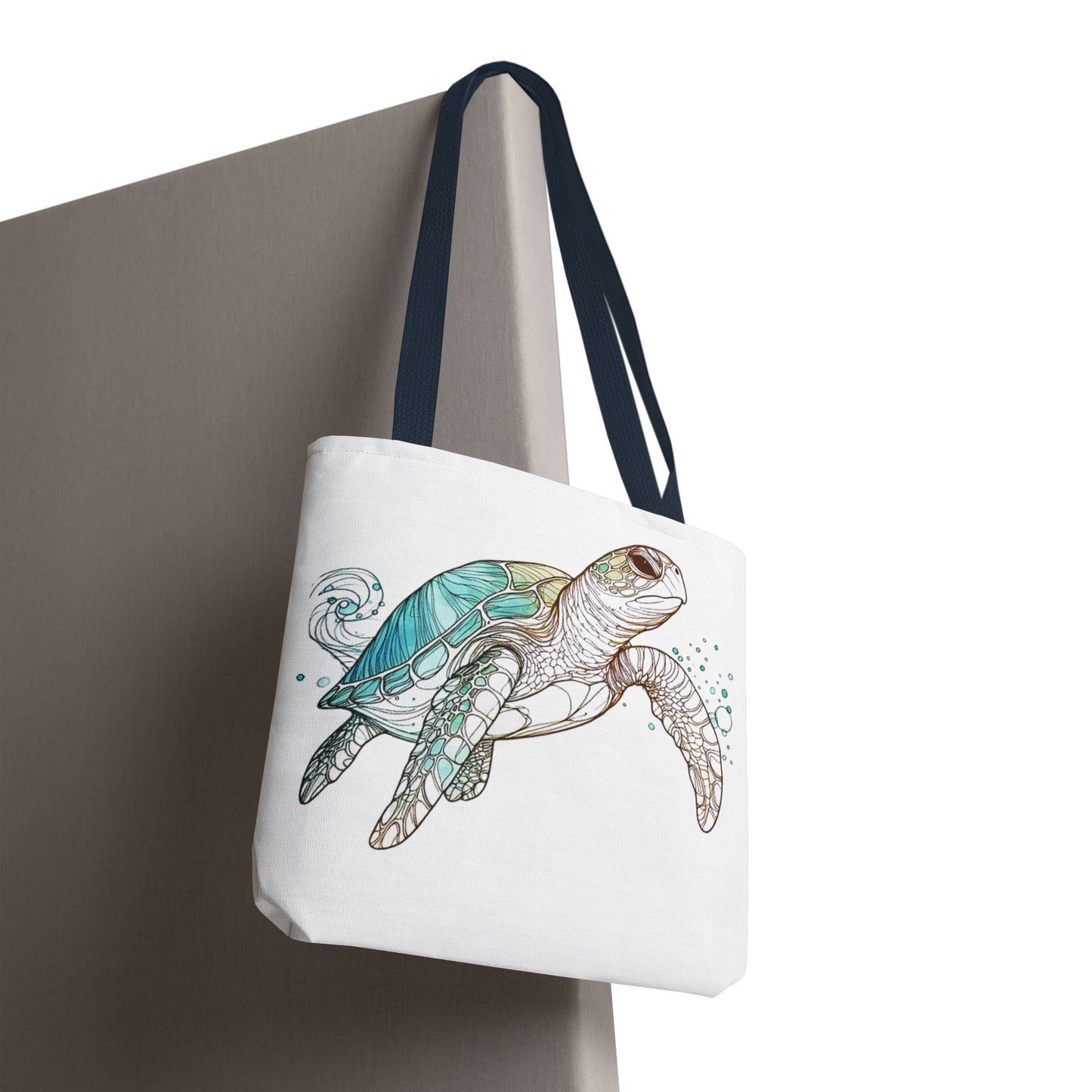 Sea Turtle Ocean Tote Bag | Marine Life Beach Bag