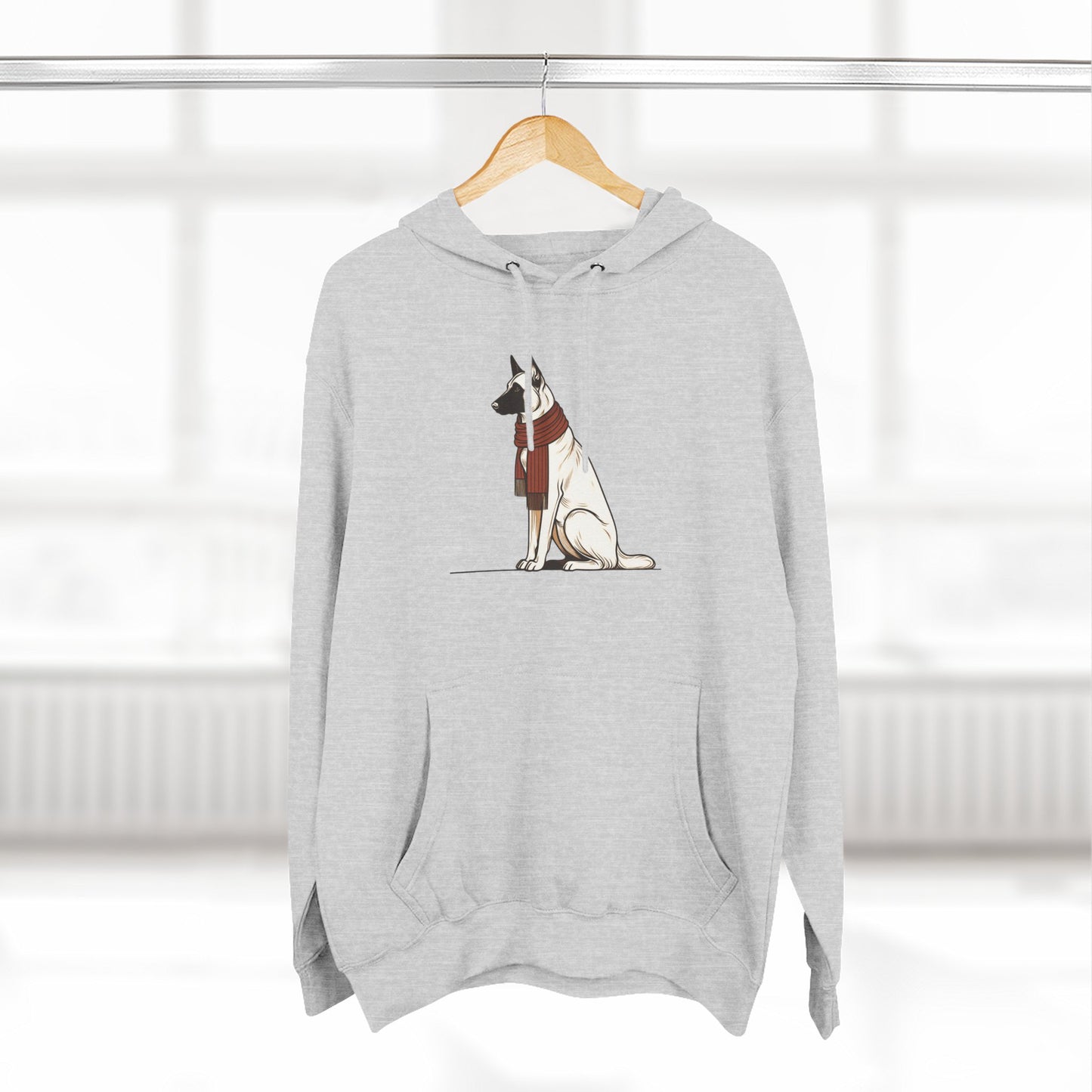 Belgian Malinois Scarf Hoodie