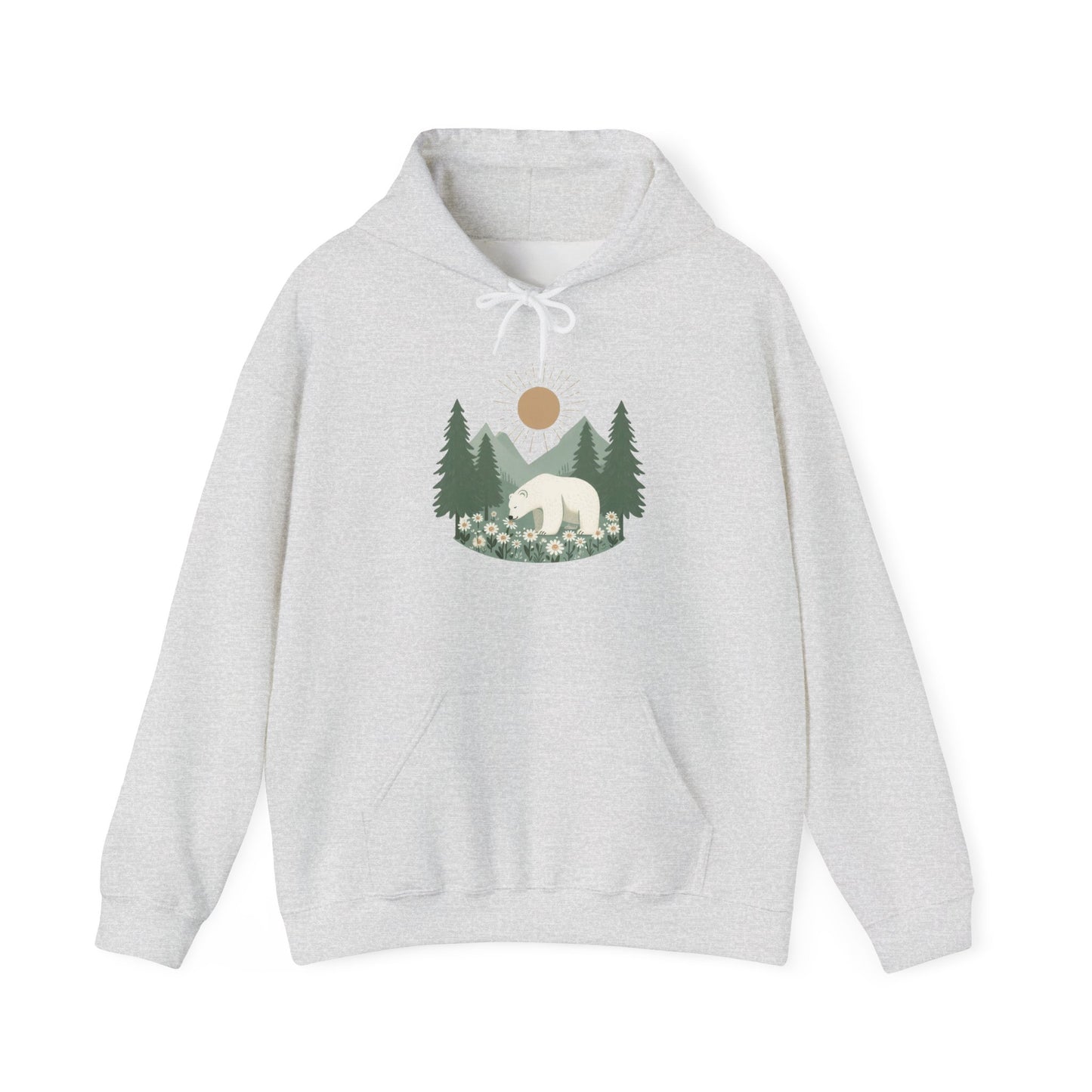 Polar Bear Meadow Hoodie | Polar Den Edition