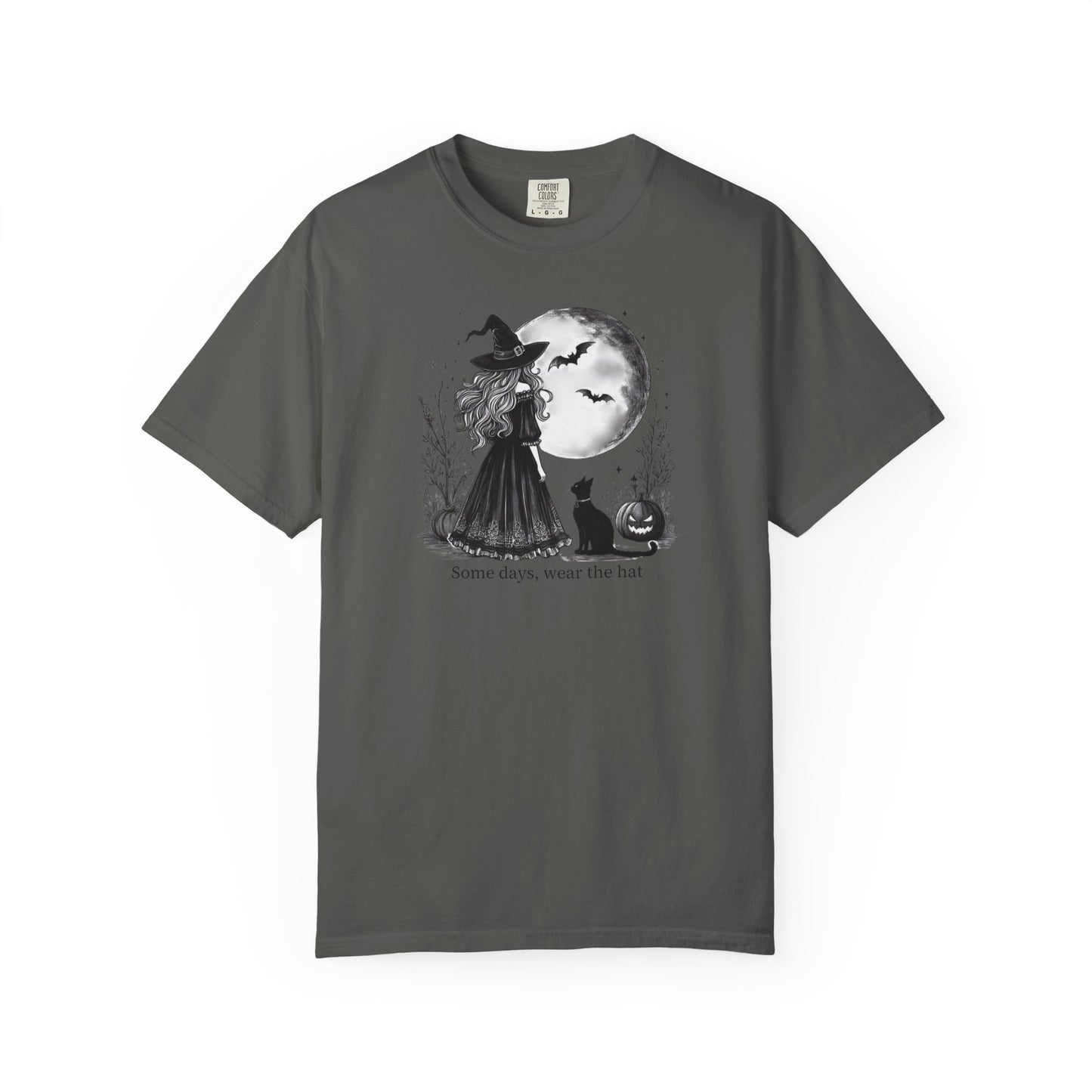 Comfort Colors Halloween Witch Moon Tee