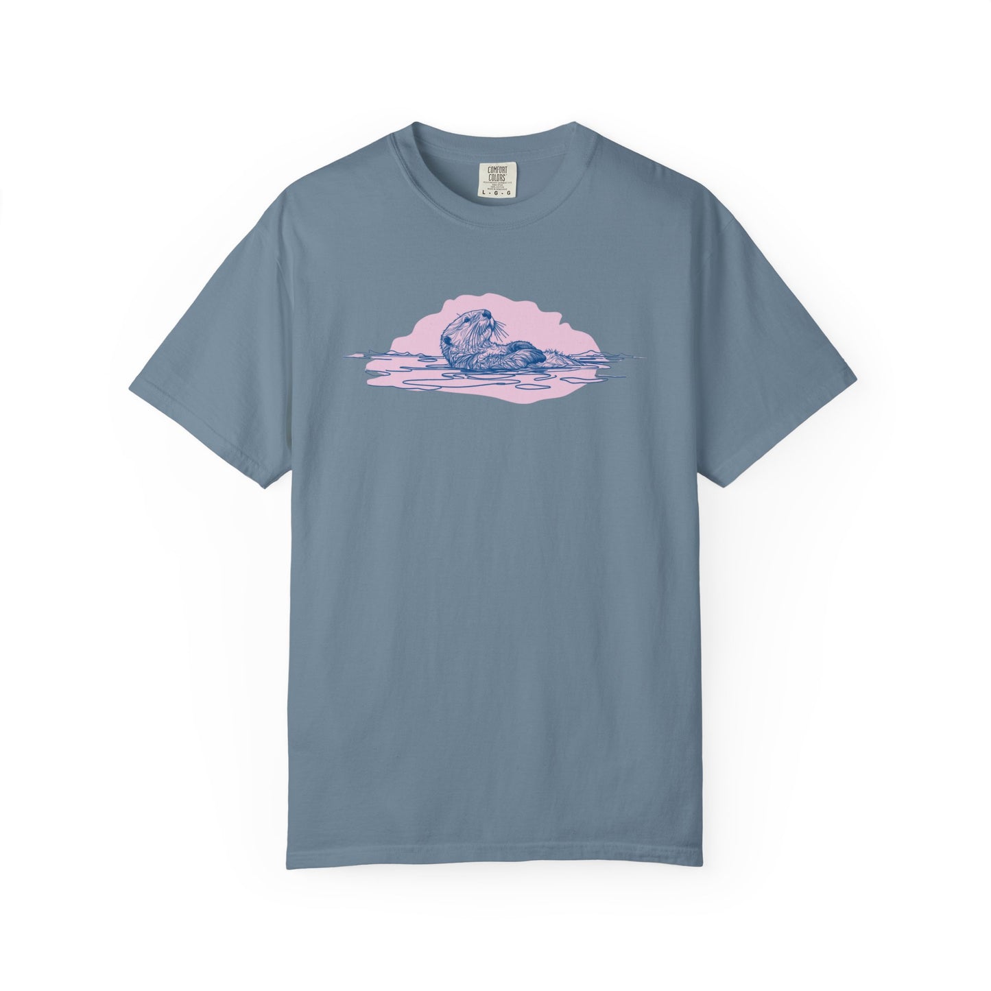 Coastal Otter Comfort Colors Tee