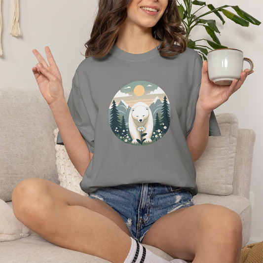 Polar Bear Alpine Comfort Colors Tee