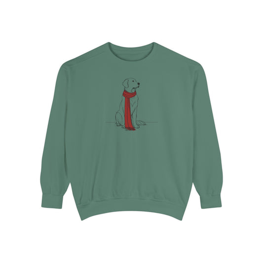 Minimalist Winter Dog Sweatshirt
