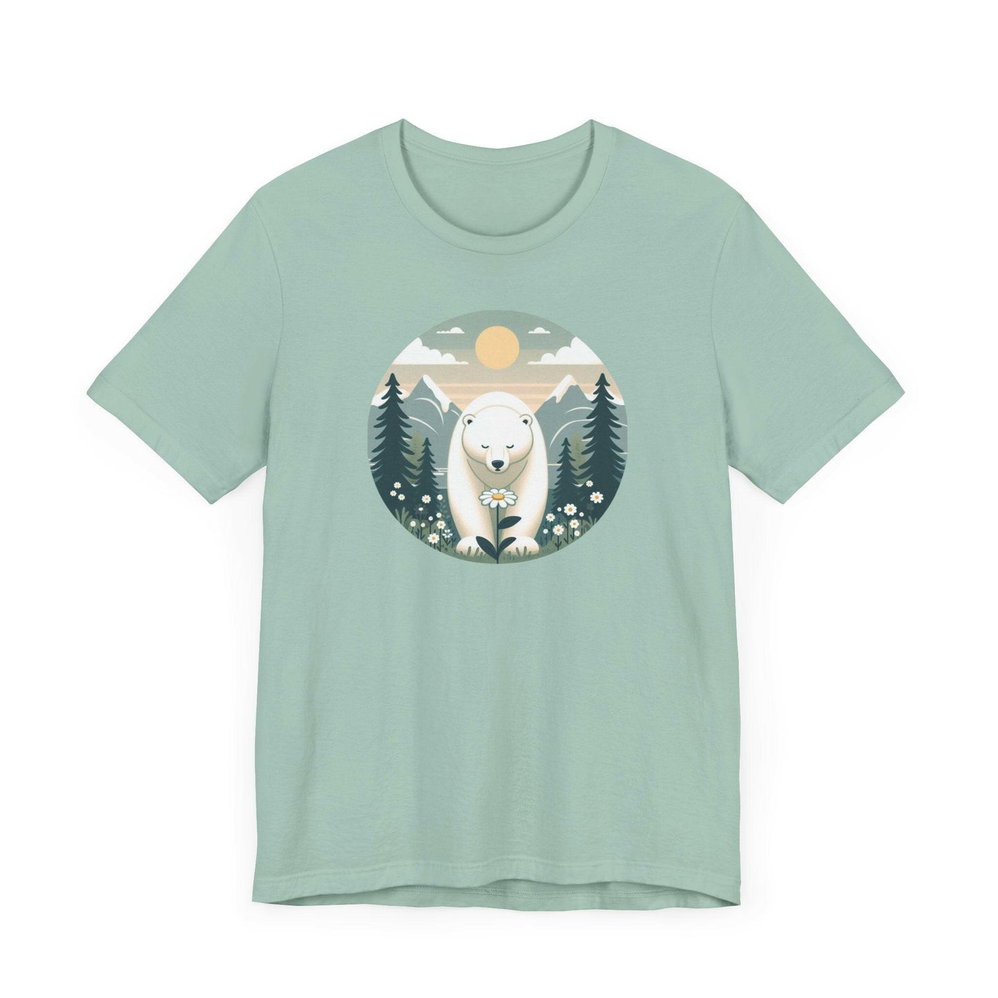 Polar Bear Tee - Cozy Nature-Inspired T-Shirt for Animal Lovers