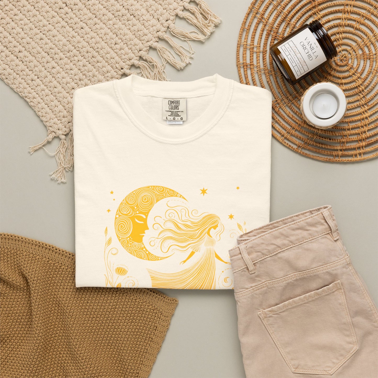 Golden Moon Wanderer Comfort Colors Tee