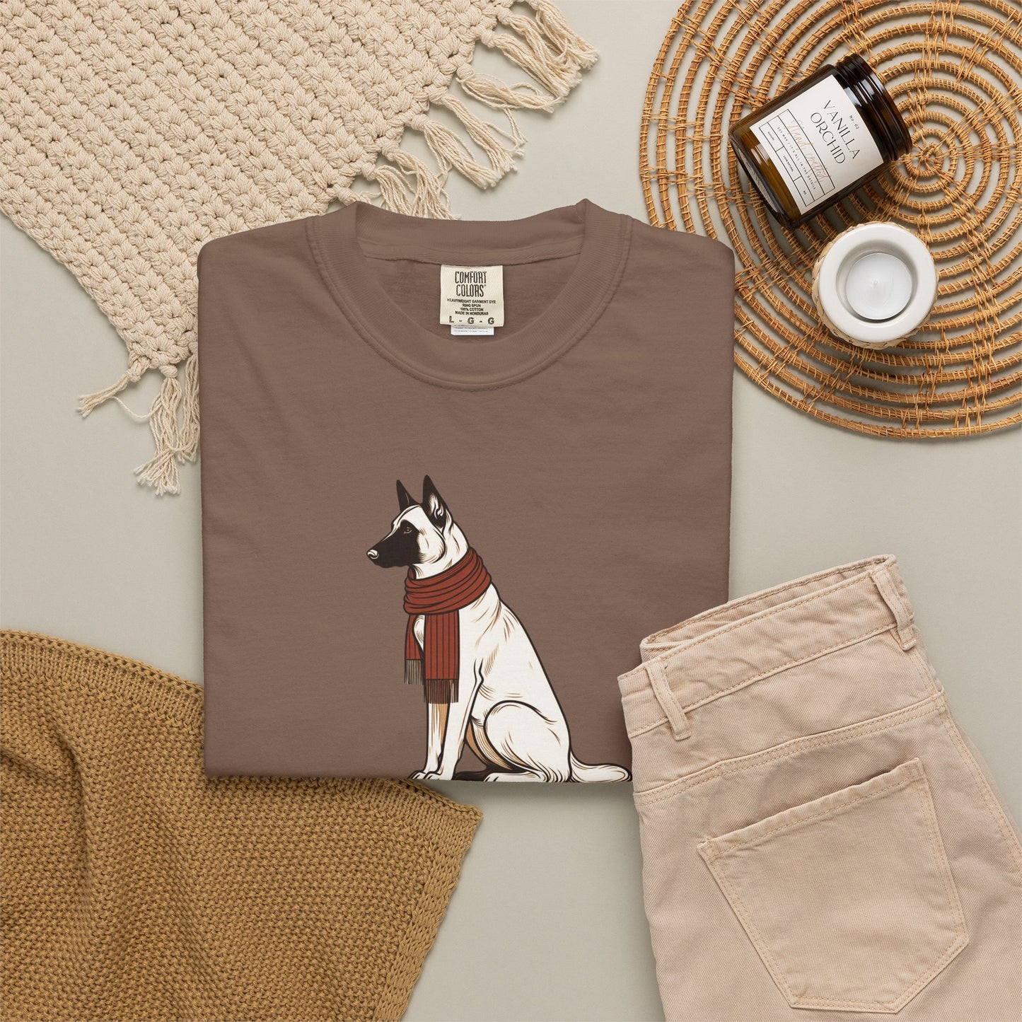 Belgian Malinois Scarf Tee