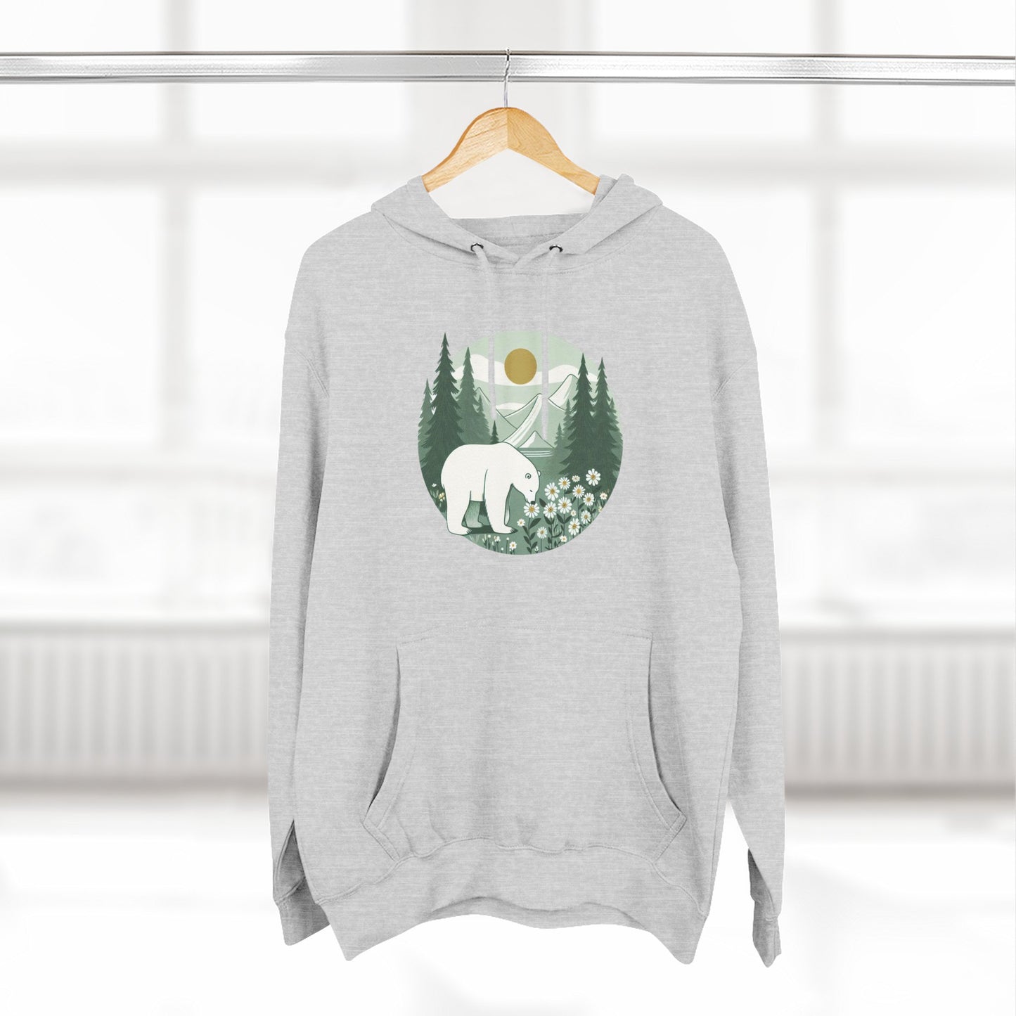Polar Bear Mountain Meadow Hoodie