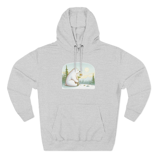 Polar Bear Mountain View Meadow Hoodie