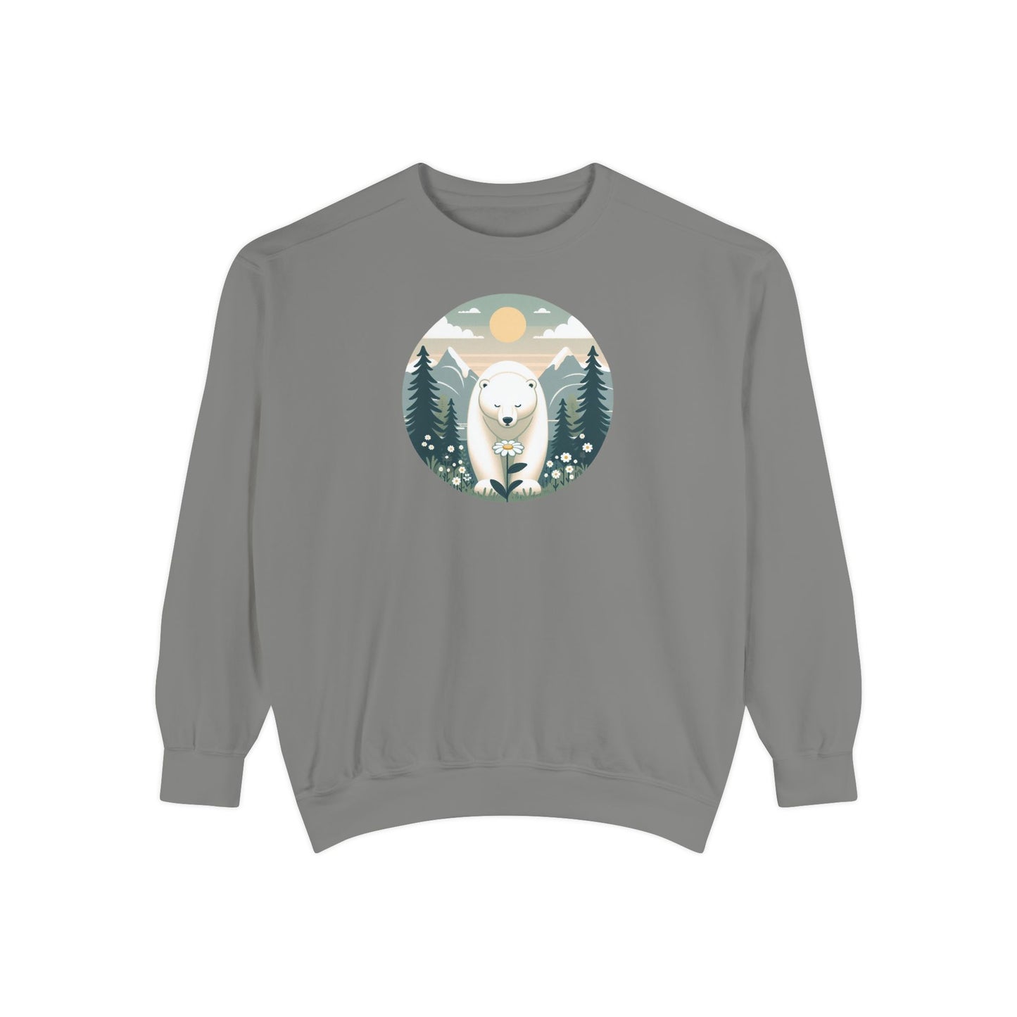 Polar Bear Alpine Comfort Colors Sweatshirt