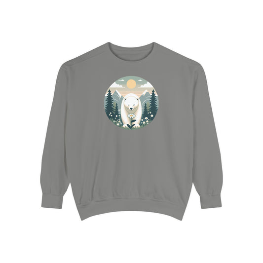 Polar Bear Alpine Comfort Colors Sweatshirt