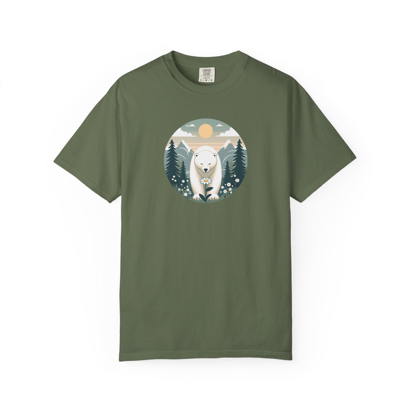 Polar Bear Alpine Comfort Colors Tee