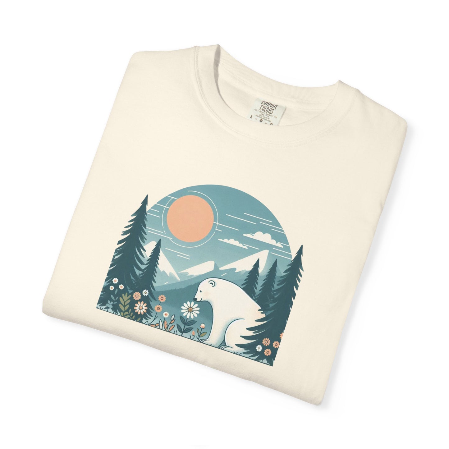 Arctic Bloom Comfort Colors Tee