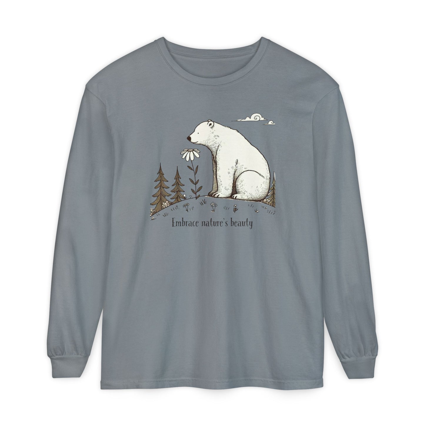 Embrace Nature Long-Sleeve Tee | Storybook Bear Edition