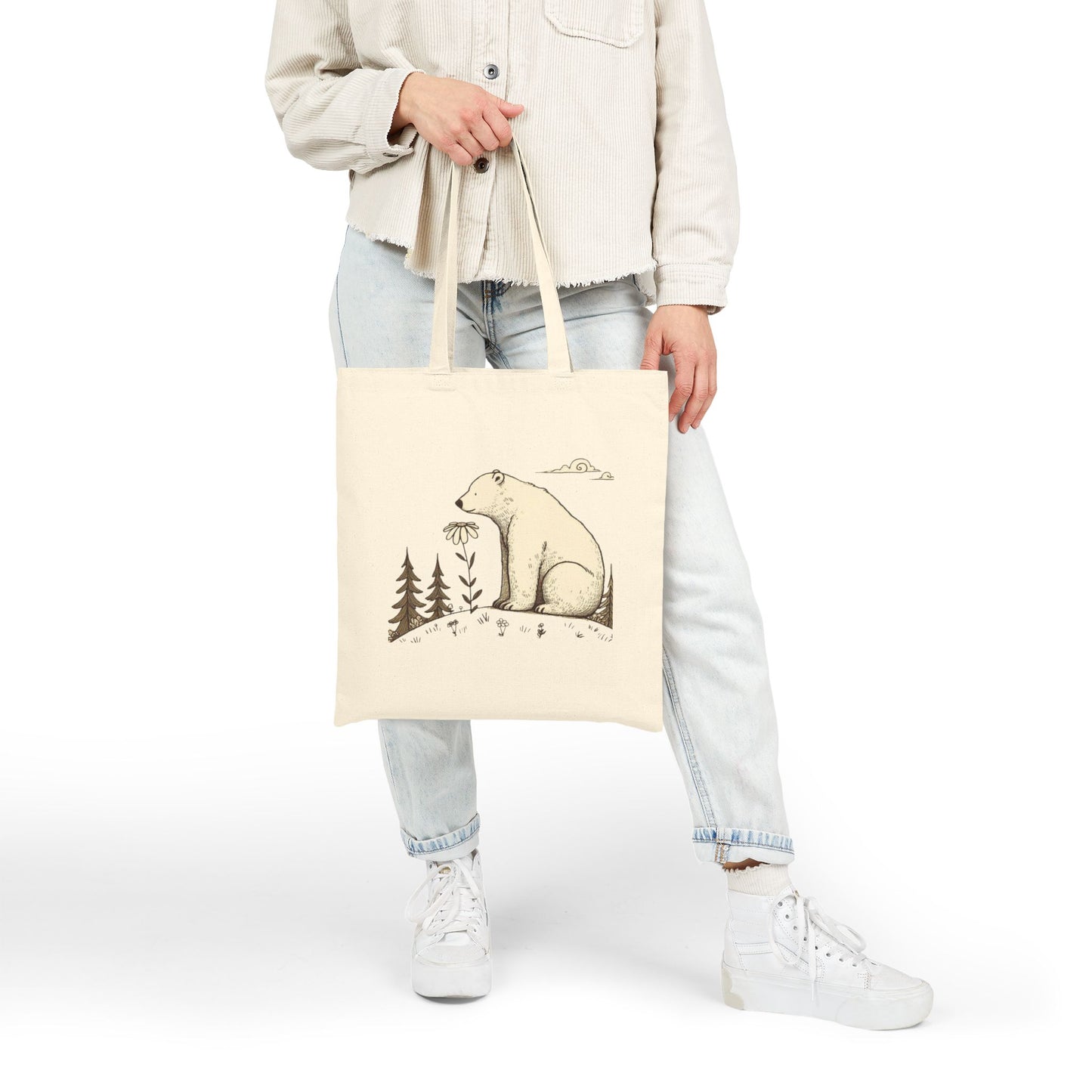 The Meadow Bear Tote Bag