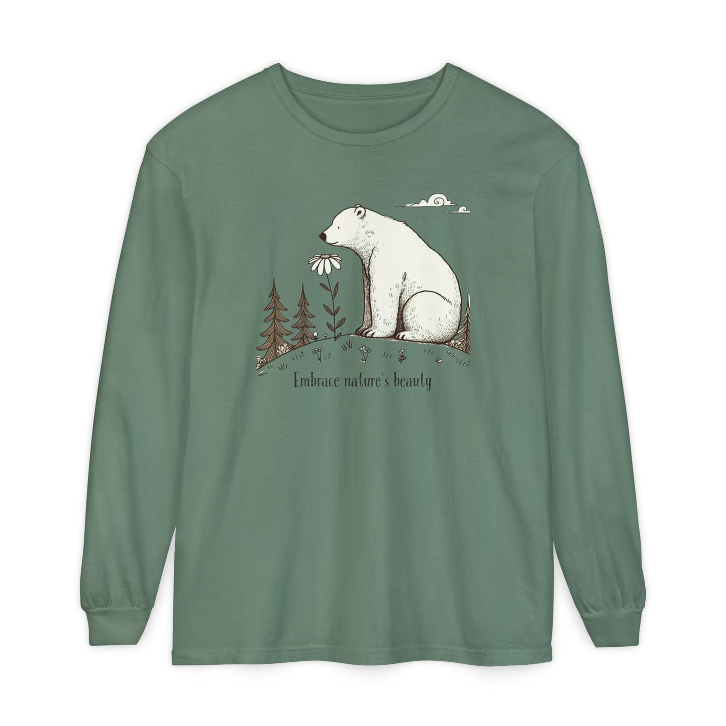 Embrace Nature Long-Sleeve Tee | Storybook Bear Edition