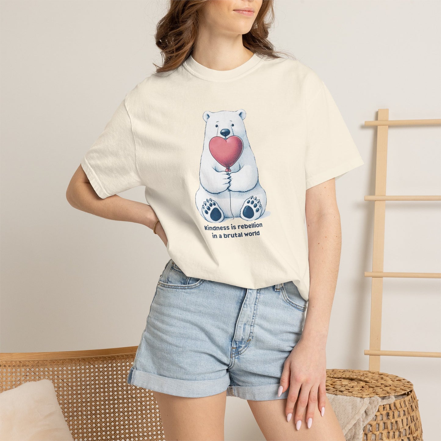 Comfort Colors Polar Bear Kindness Tee
