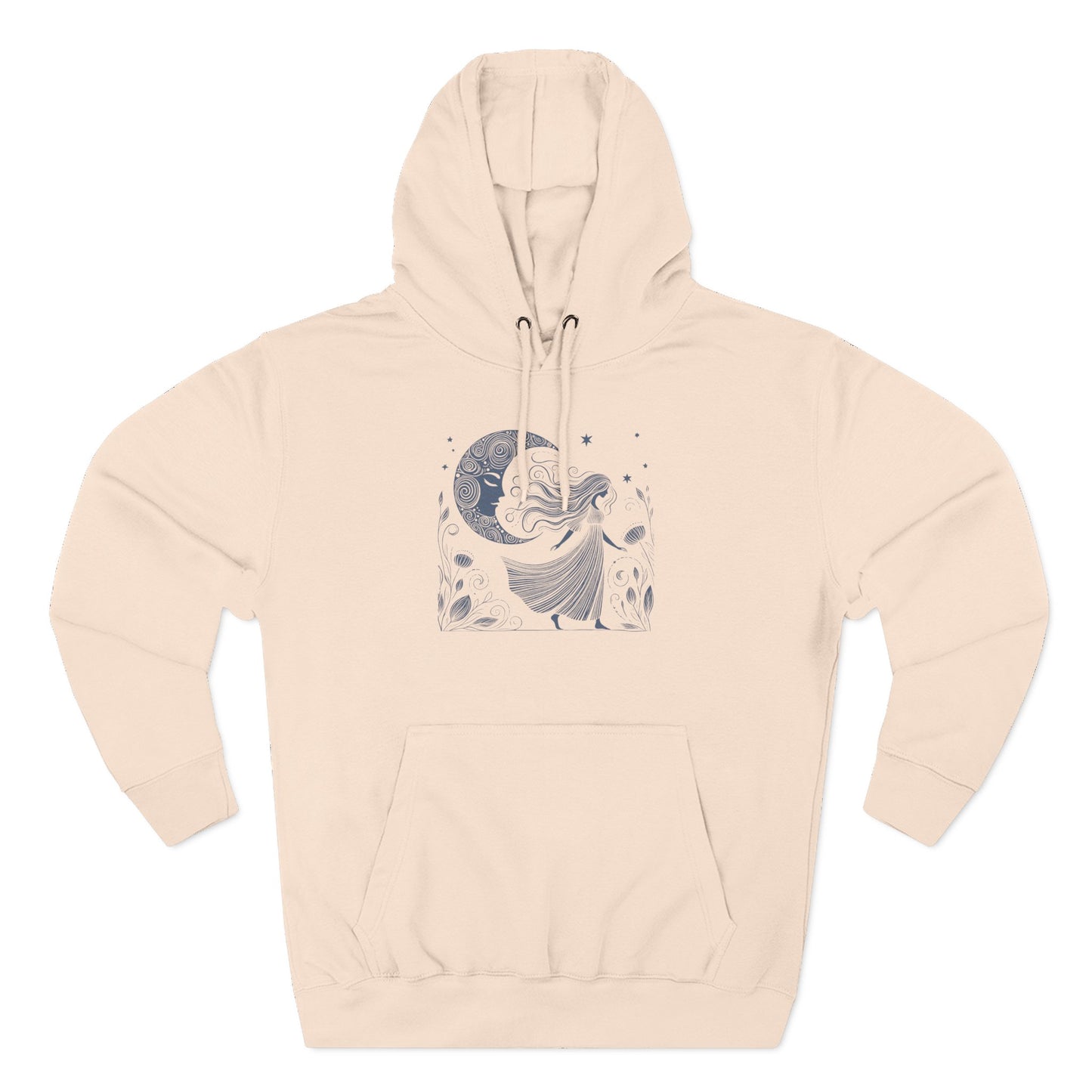Moonlit Wildflower Woman Hoodie