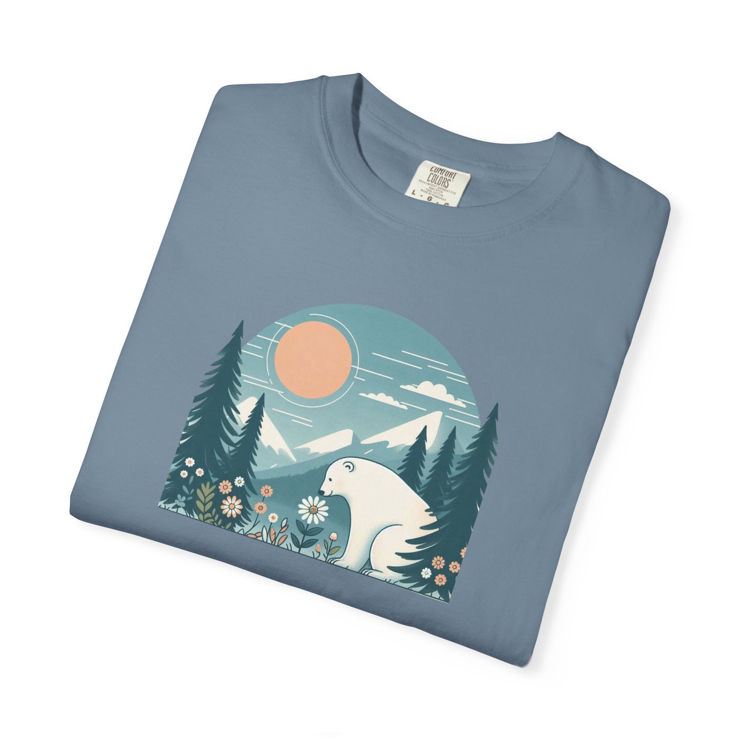Arctic Bloom Comfort Colors Tee