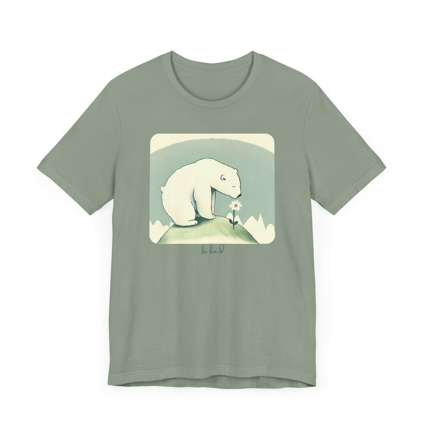 Polar Bear Daisy Tee - Stompy Paws