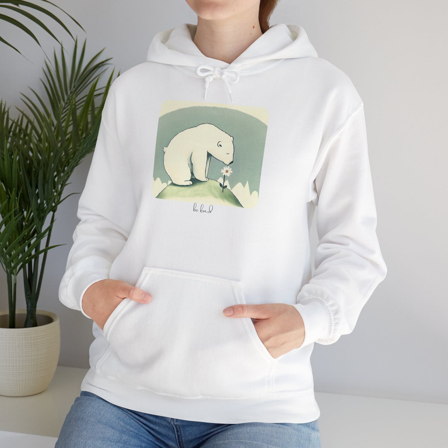 Be Kind Polar Bear Hoodie | Storybook Edition