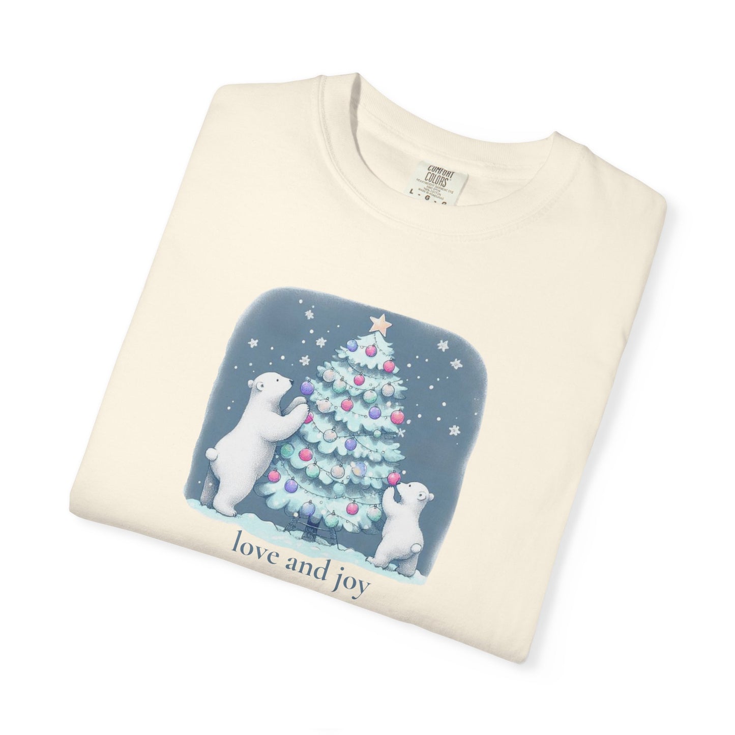 Love and Joy Polar Bear Tee