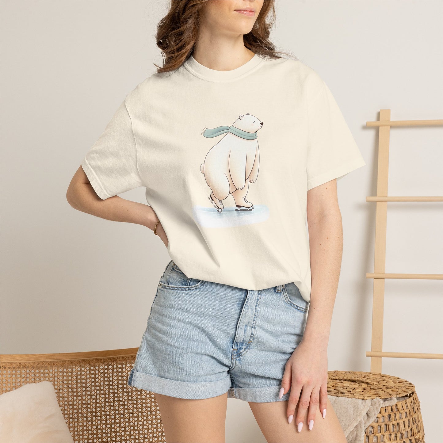 Skating Polar Bear Tee