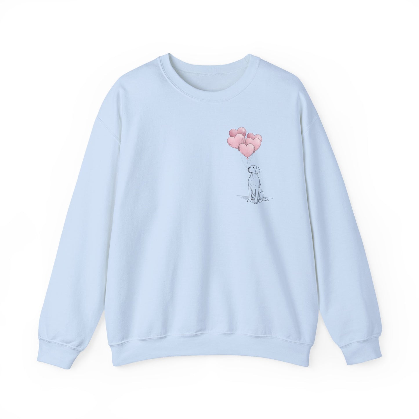 The Infinite Affection Minimalist Pocket Art Sweatshirt