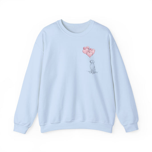 The Infinite Affection Minimalist Pocket Art Sweatshirt