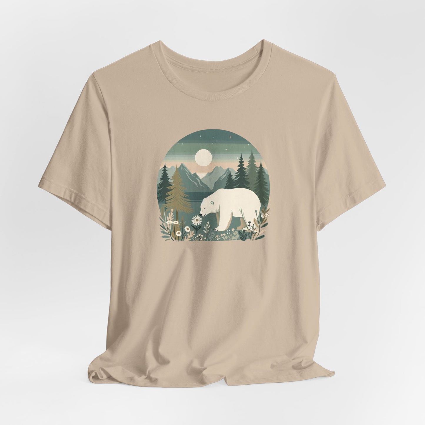 Moonlight Polar Bear Premium Tee | Polar Den Edition