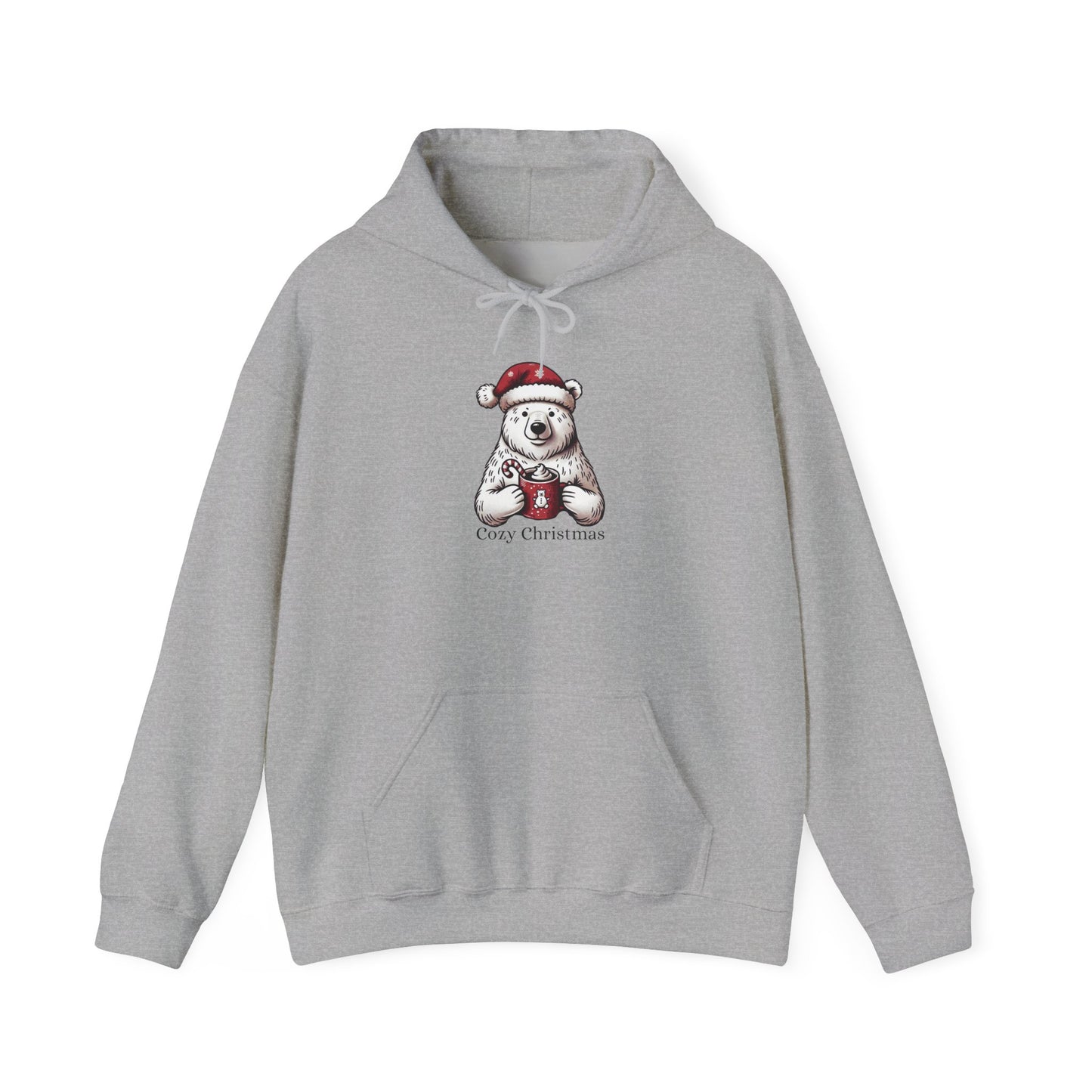 Cozy Christmas Polar Bear Hoodie
