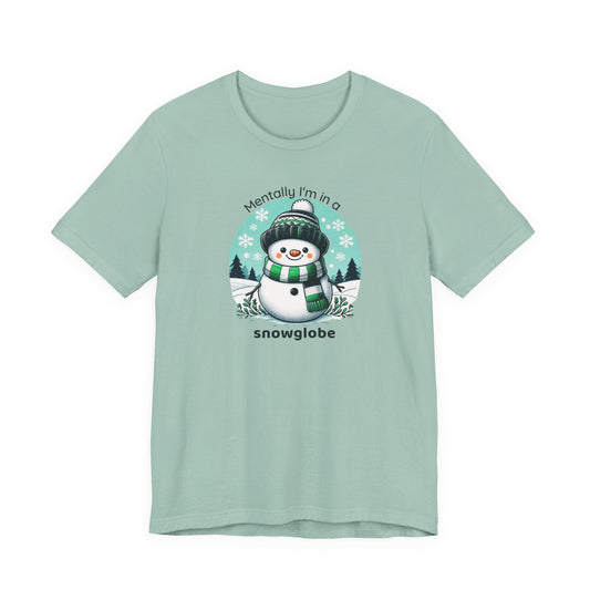 Snowglobe Snowman T-Shirt