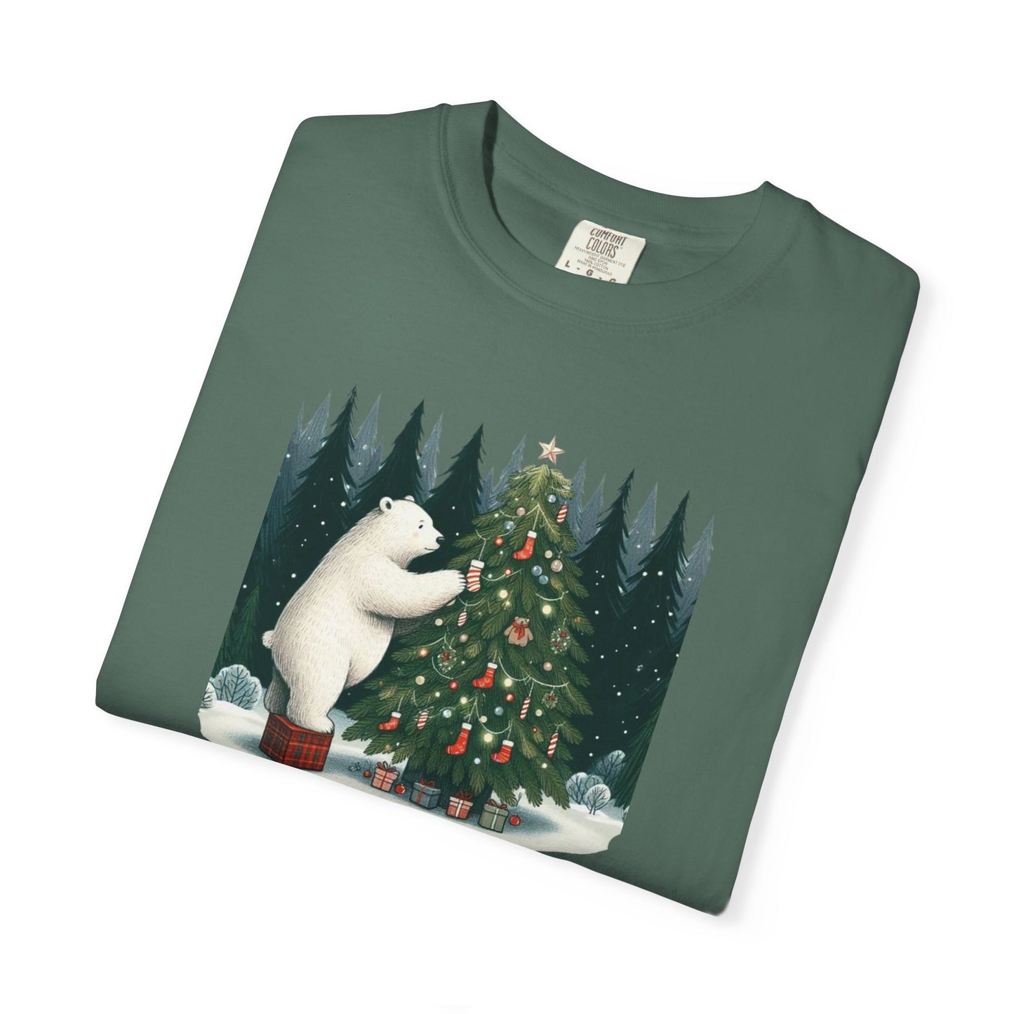 Alpine Christmas Polar Bear Tee