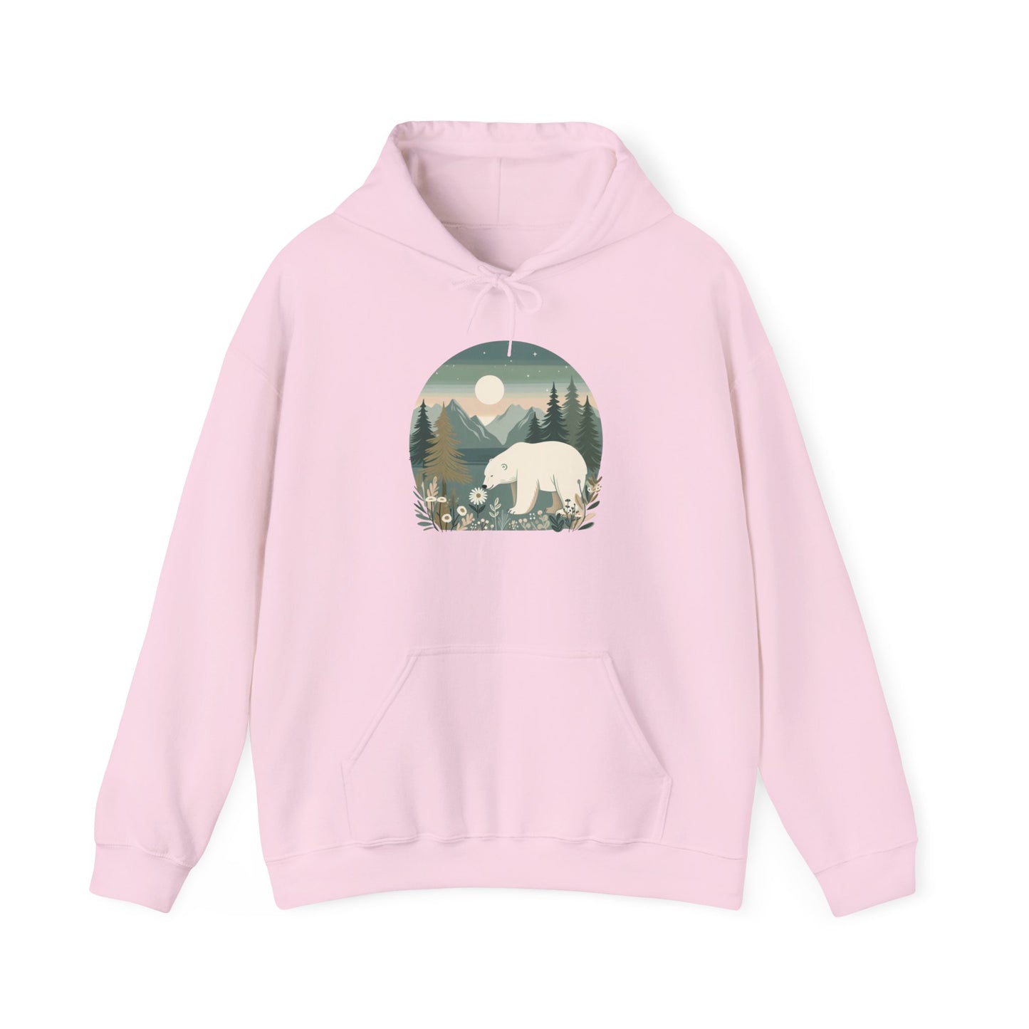 Moonlight Polar Bear Hoodie | Polar Den Edition