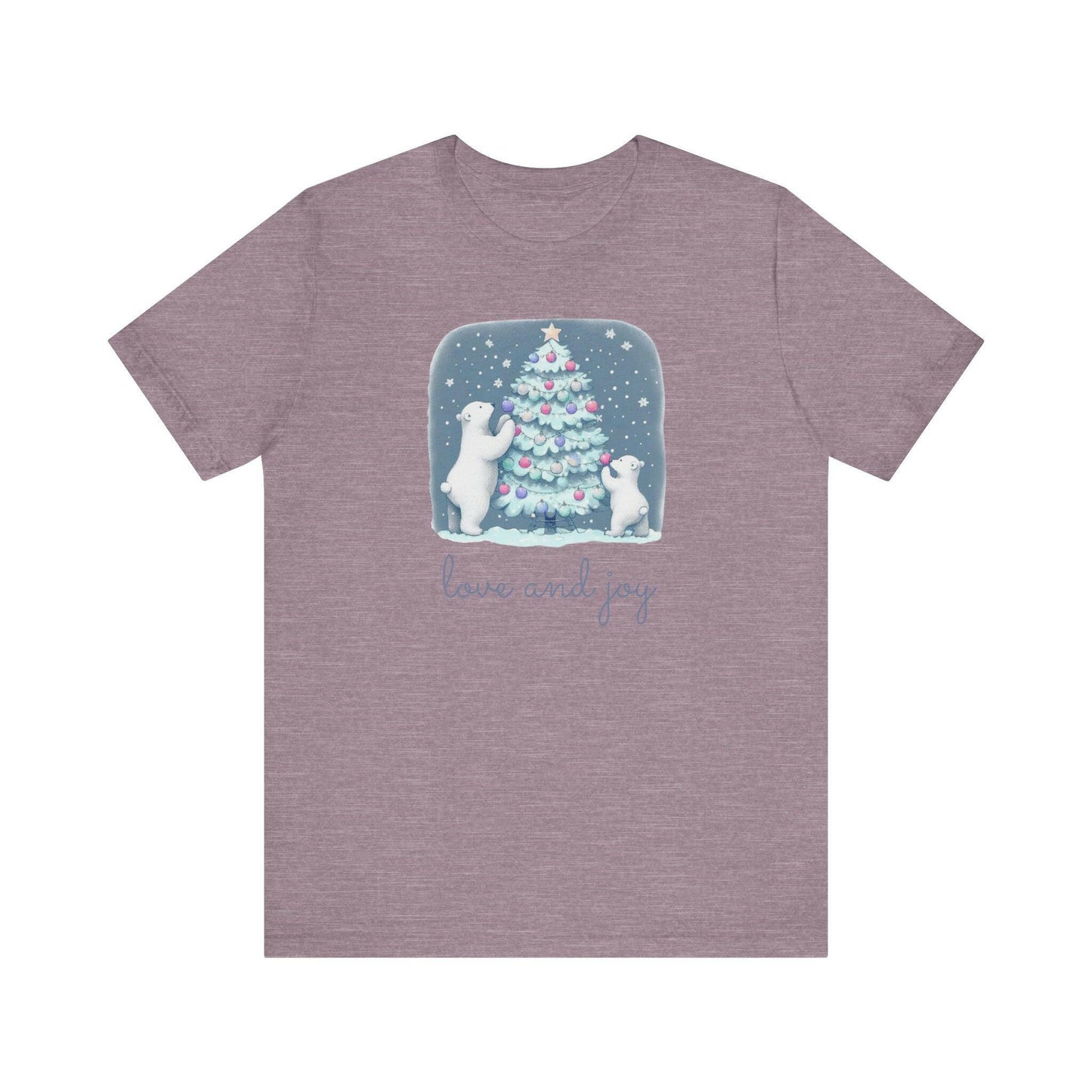 Polar Bear Family Christmas Tee