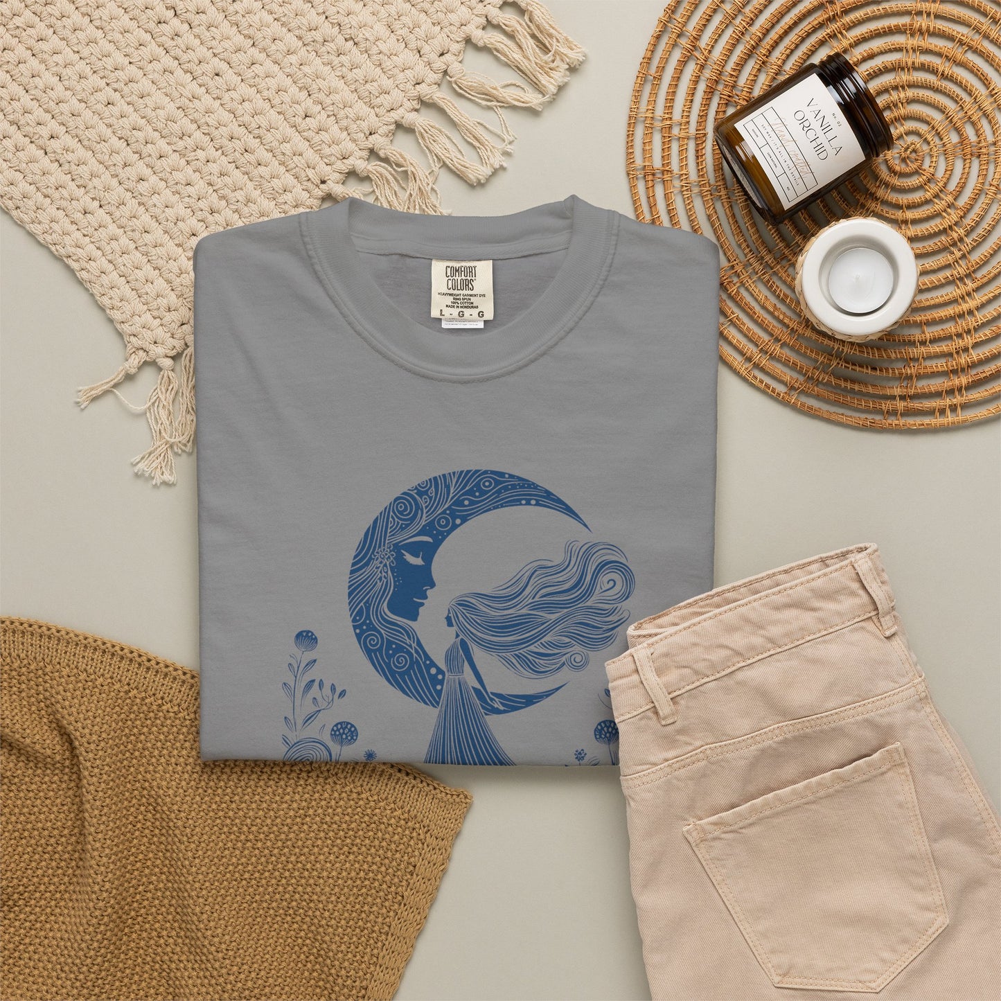 She Walks With the Weight of Every Woman Silenced Comfort Colors Tee