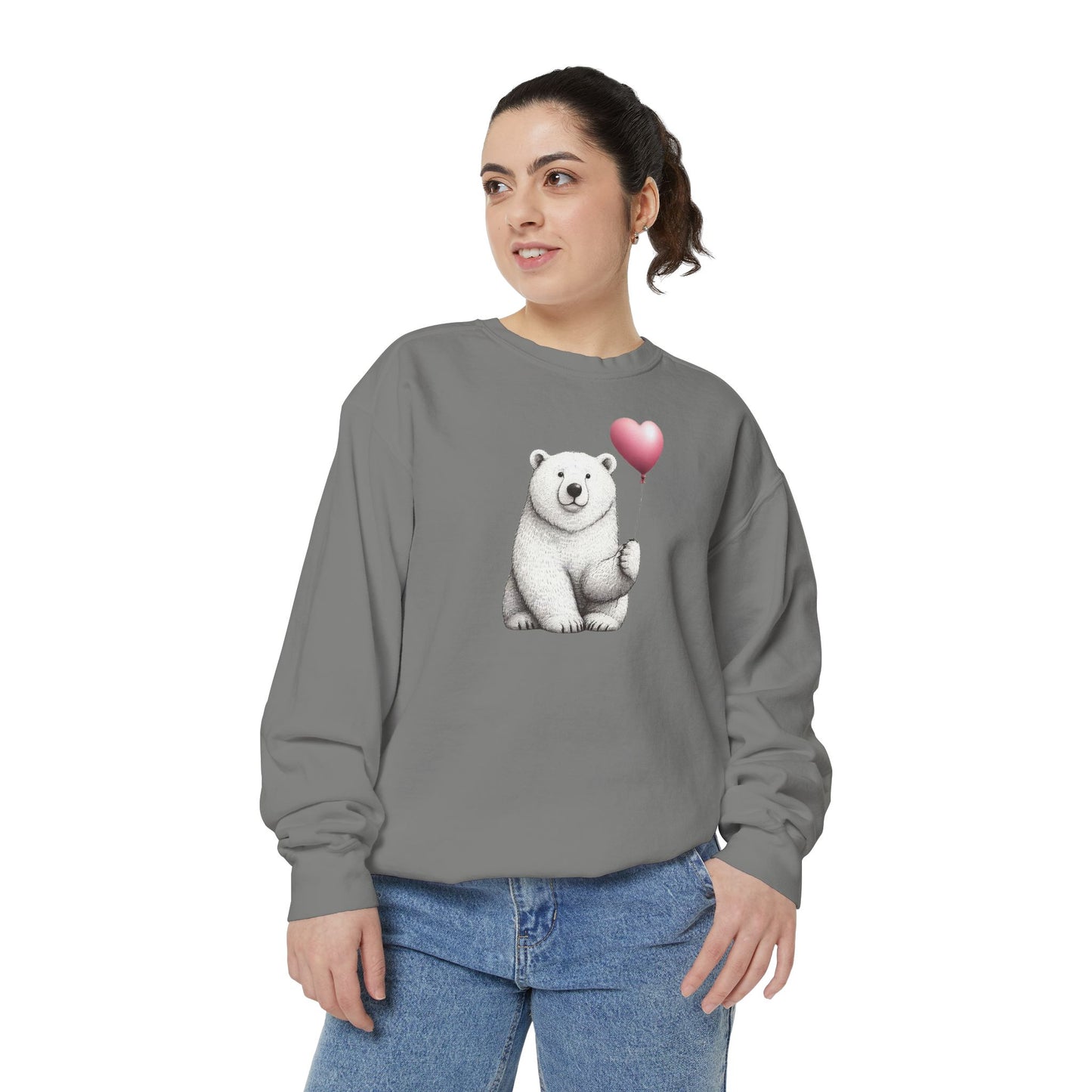 Sketch Bear Balloon Sweatshirt