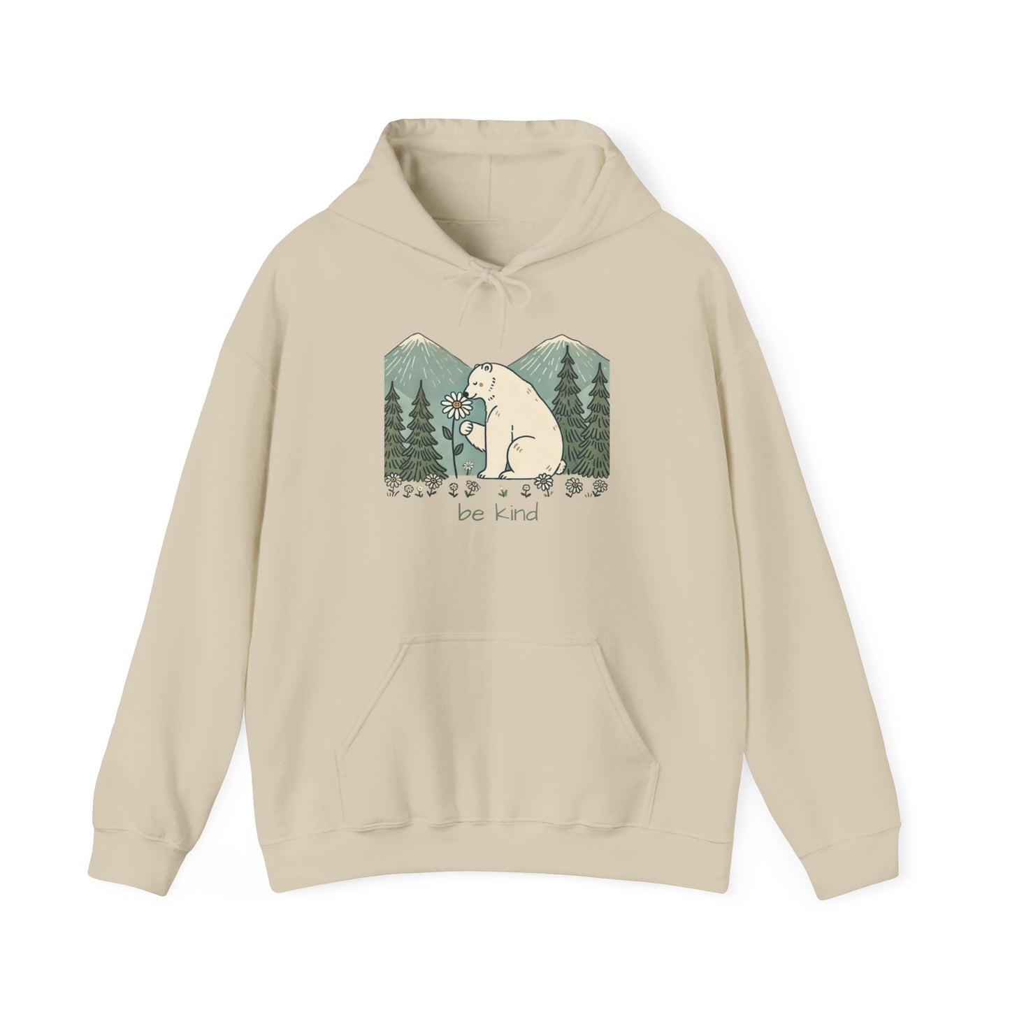 Be Kind Polar Bear Hoodie