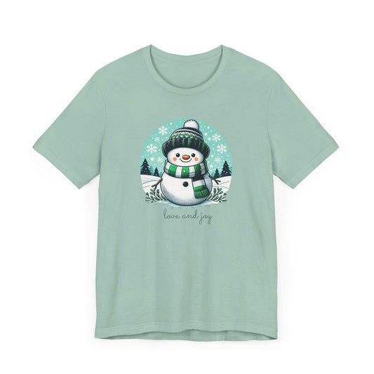 Snowman Snowglobe Tee - Stompy Paws