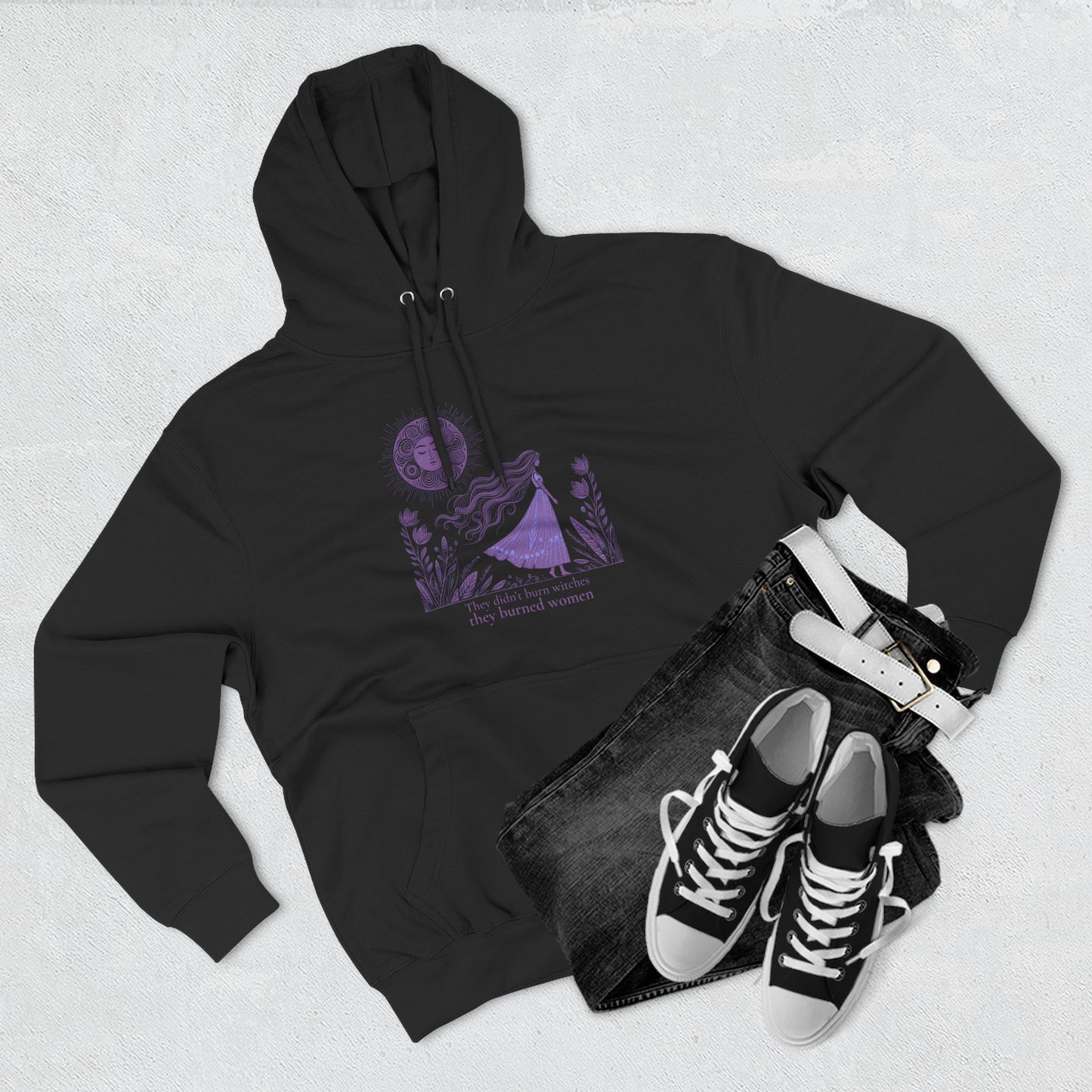 They Didn’t Burn Witches They Burned Women Hoodie