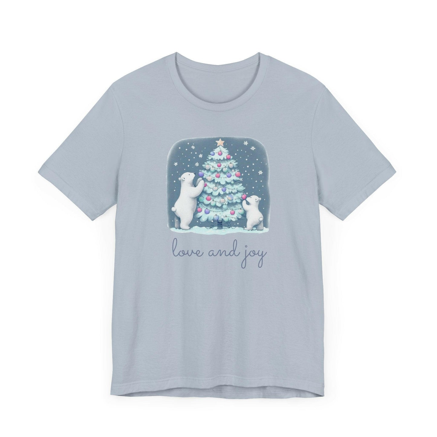 Polar Bear Family Christmas Tee