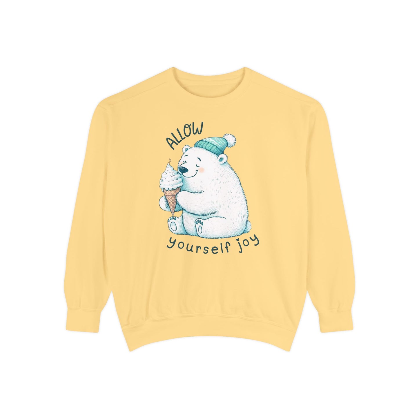 Allow Yourself Joy Heritage Sweatshirt | Polar Den Edition