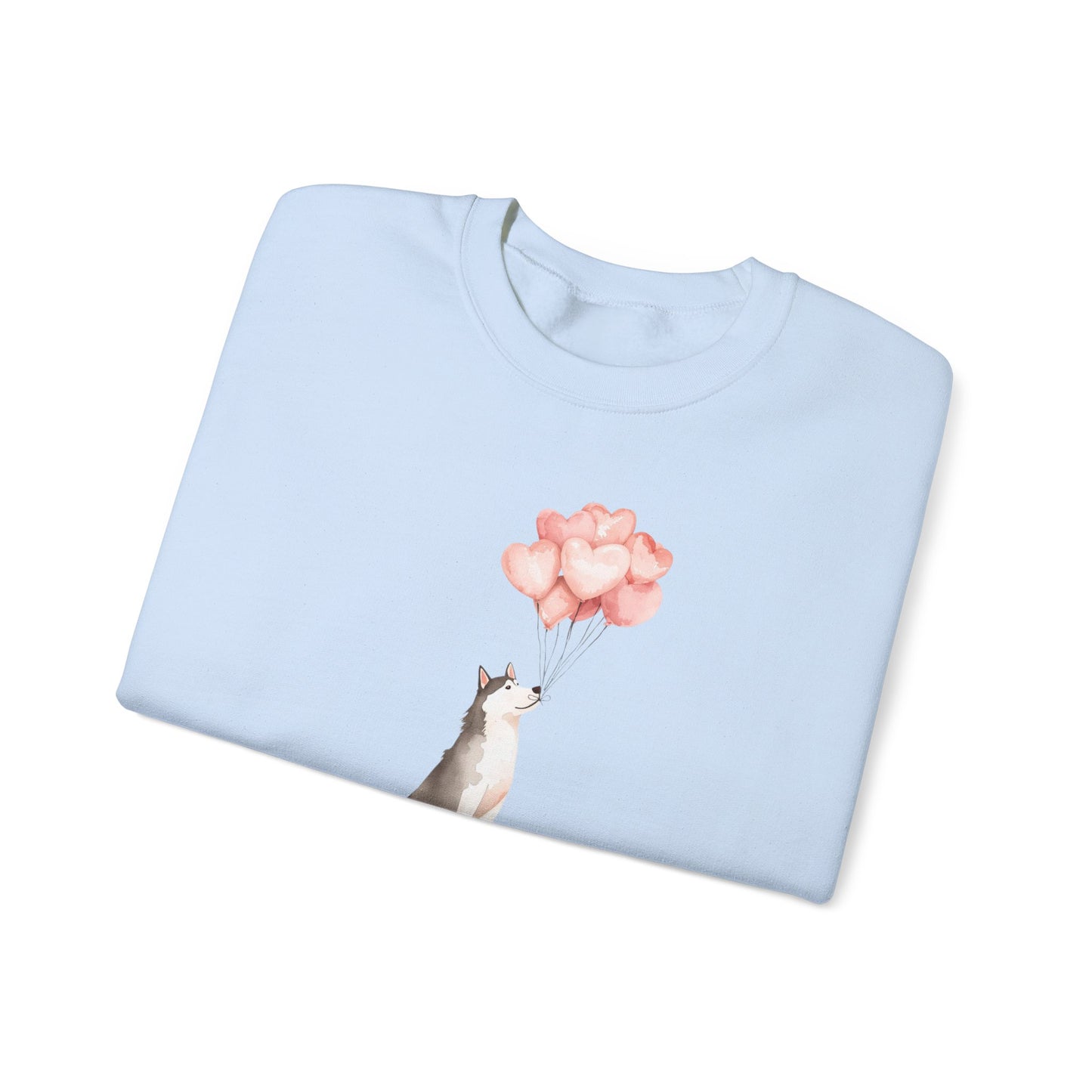 The Infinite Affection Husky Watercolor Art Sweatshirt | Storybook Den