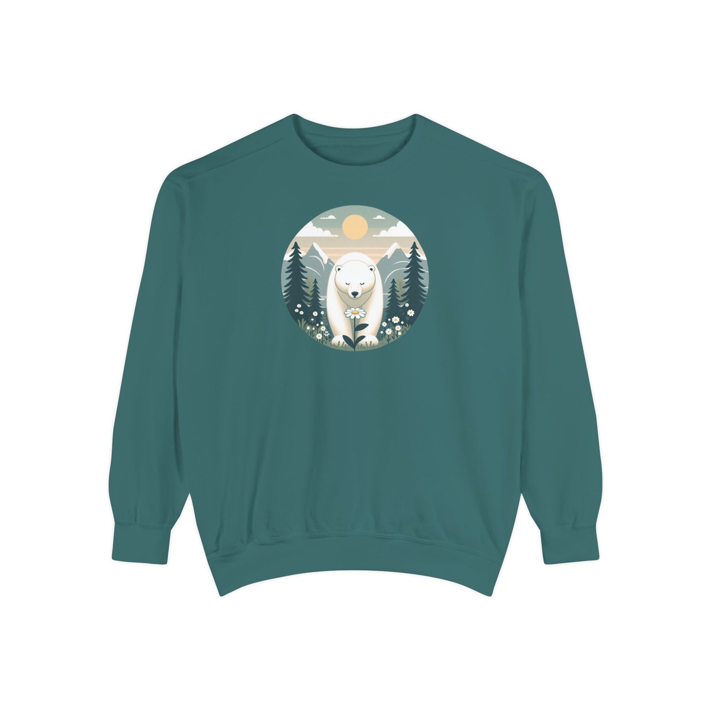 Polar Bear Alpine Comfort Colors Sweatshirt