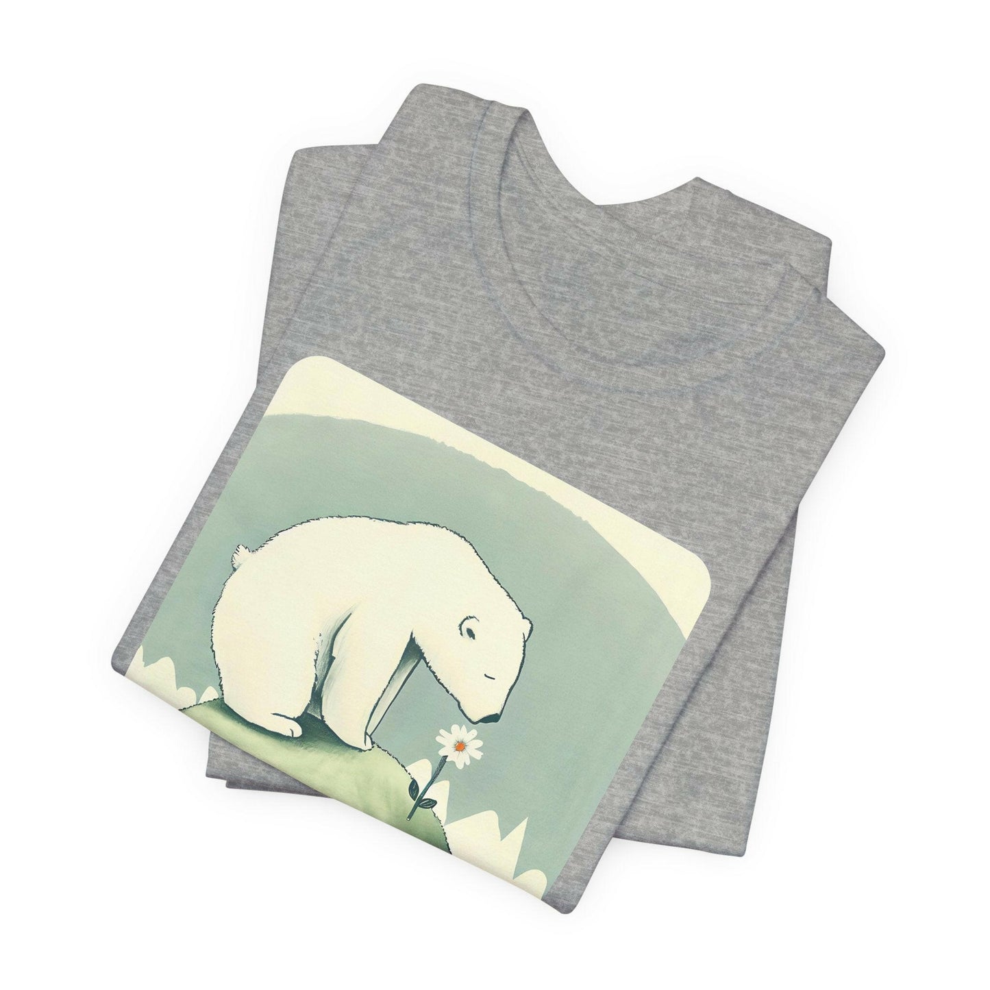 Polar Bear Daisy Tee - Stompy Paws