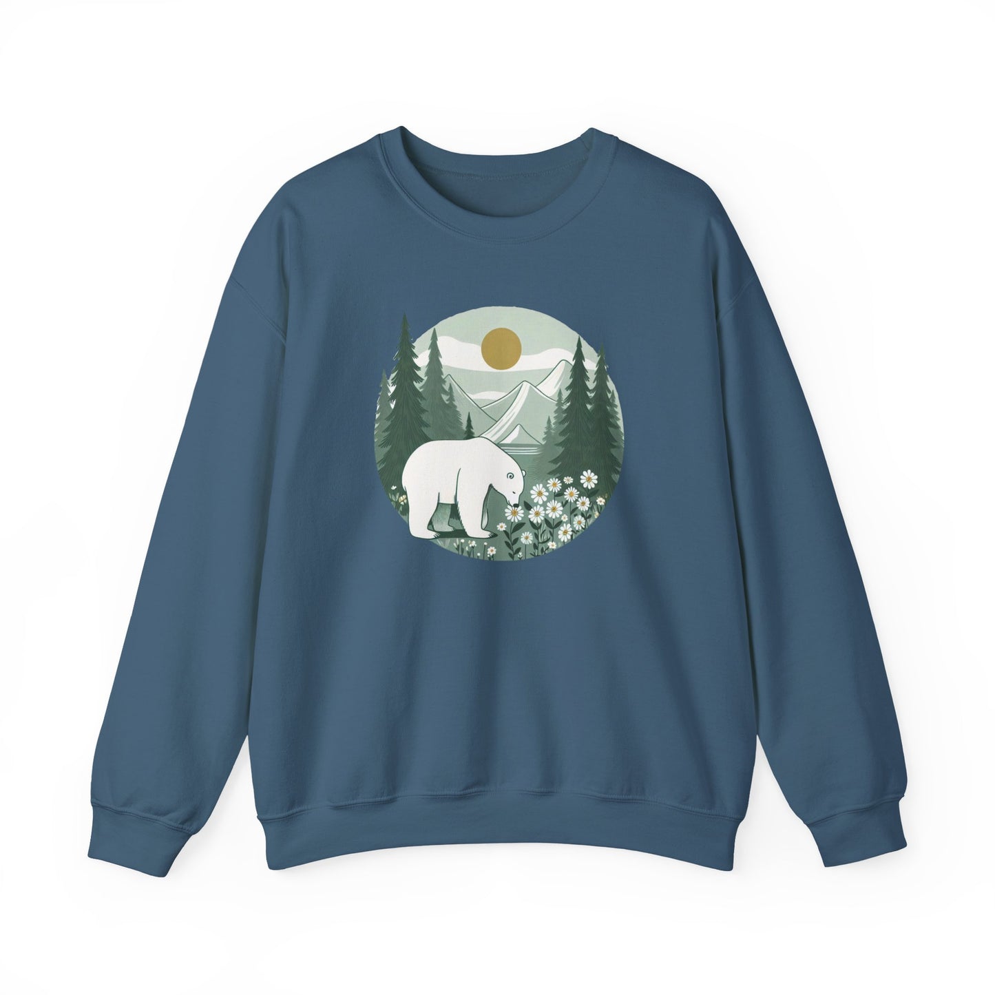 Polar Bear in the Pines Sweatshirt | Polar Den Edition