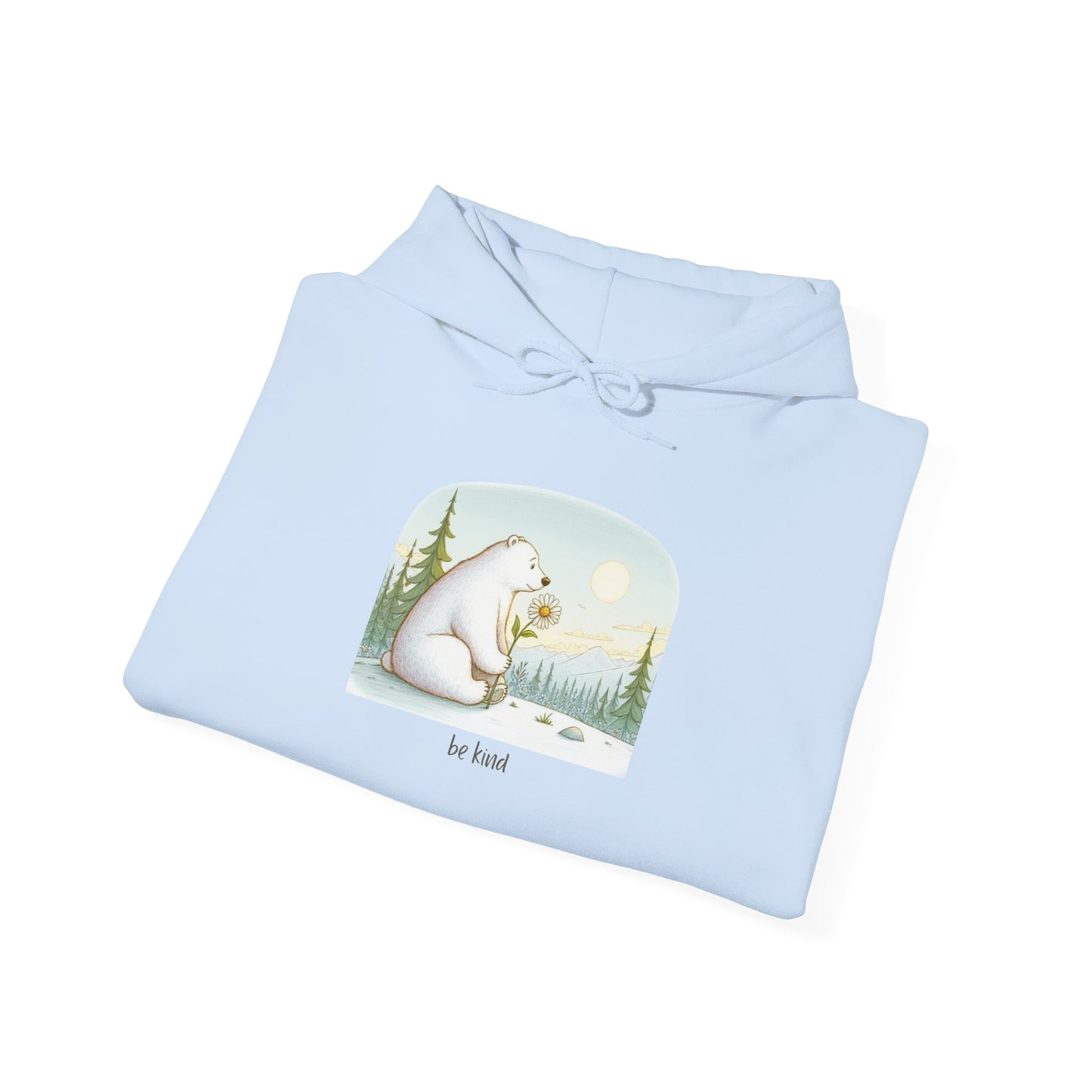 Be Kind Polar Bear Hoodie | Polar Den