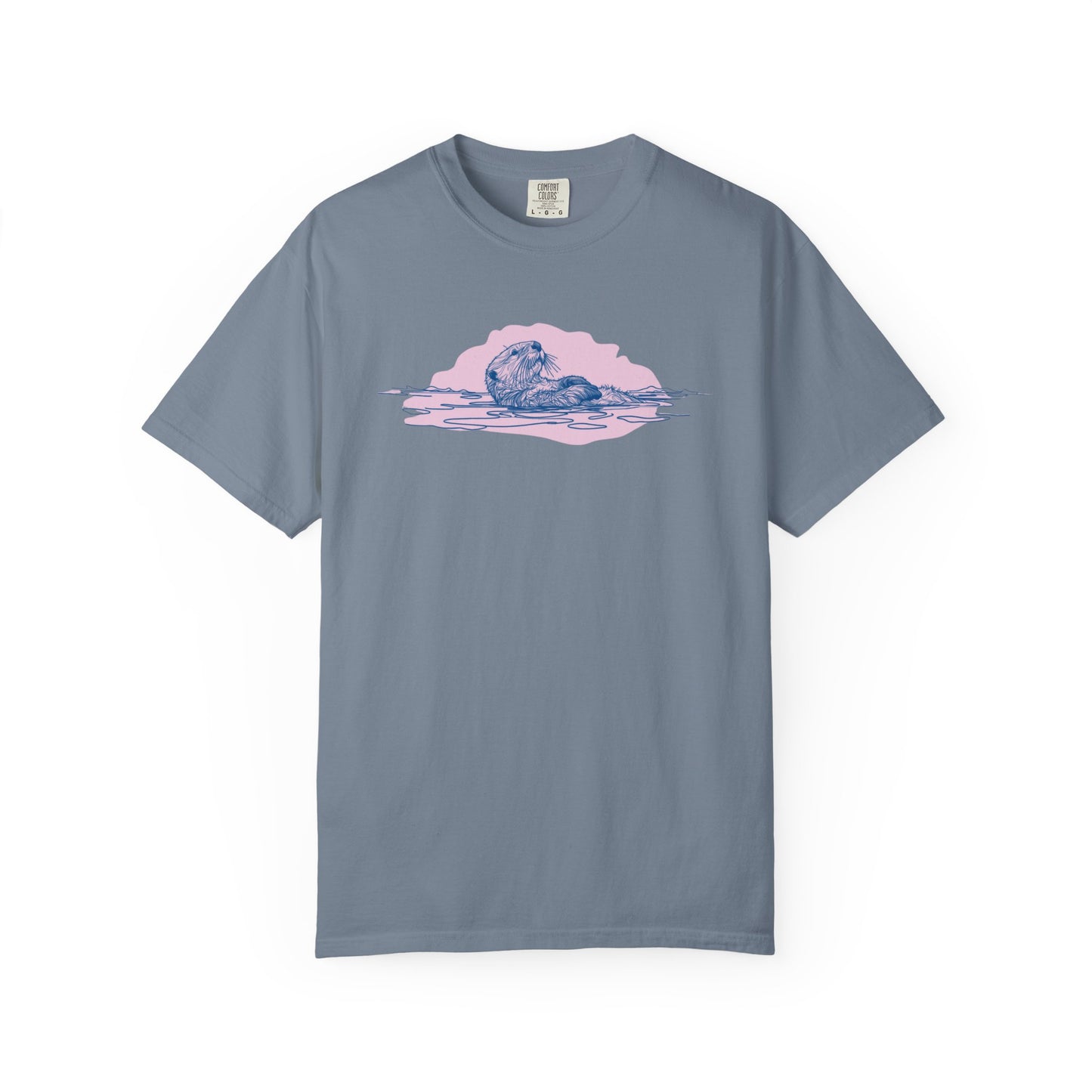 Coastal Otter Comfort Colors Tee