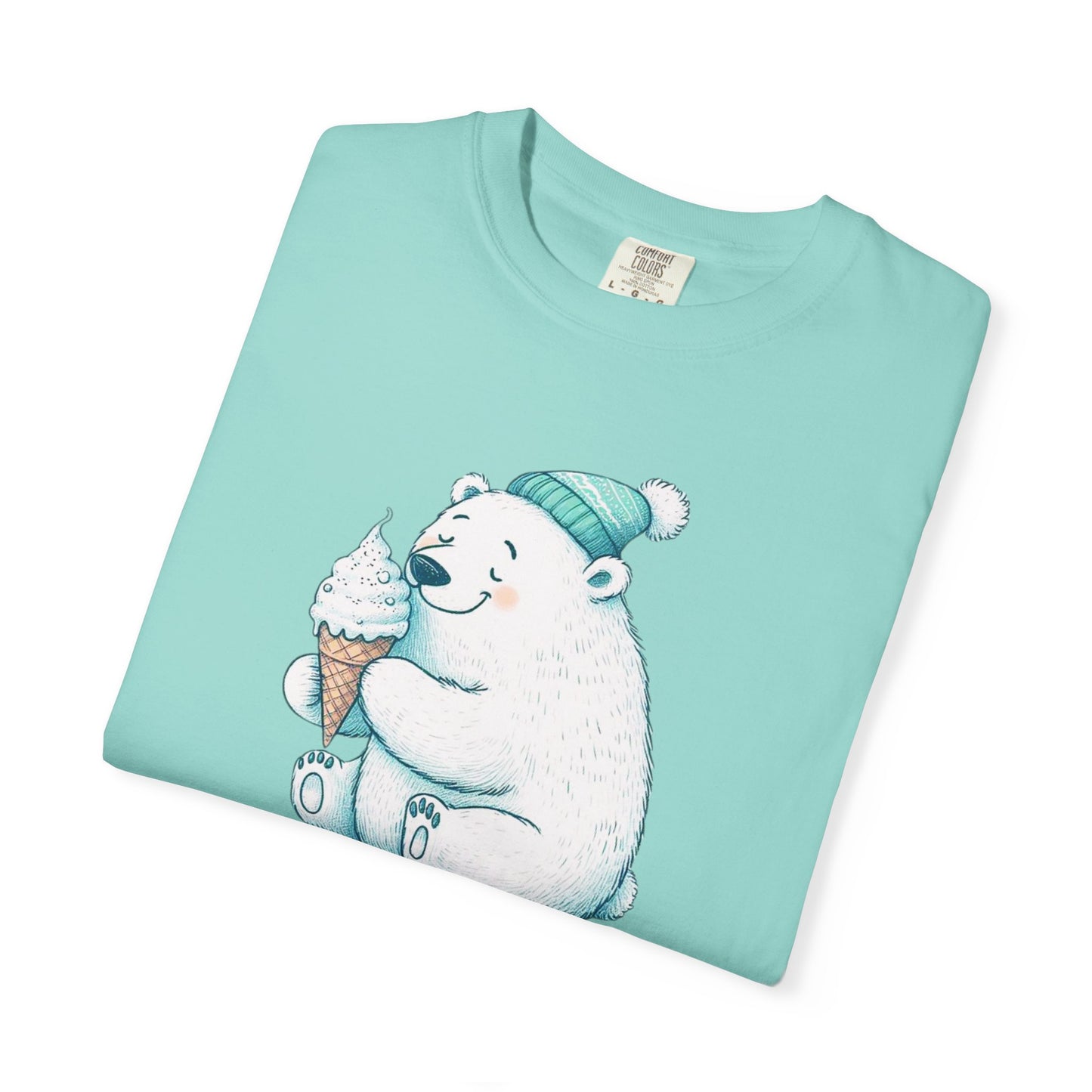 Cozy Cone Polar Bear Comfort Colors Tee